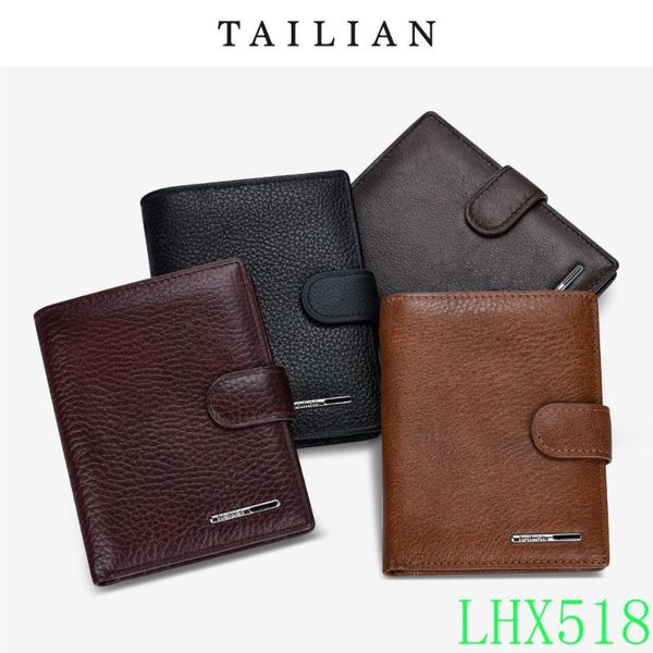 wallet men's leather business vertical change bag head layer cowhide wallets, Red;black
wallet men's leather business vertical change bag head layer cowhide wallets, Red;black