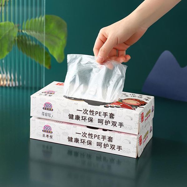 removable disposable gloves catering plastic film household transparent thickening durable boxed
removable disposable gloves catering plastic film household transparent thickening durable boxed