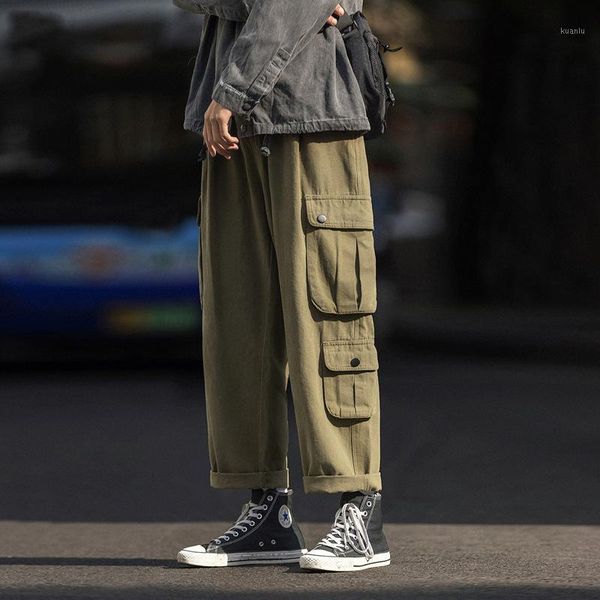 men's pants multi pockets cargo harem jogger men hip hop fashion casual track trousers streetwear harajuku hipster sweatpants, Black
men's pants multi pockets cargo harem jogger men hip hop fashion casual track trousers streetwear harajuku hipster sweatpants, Black