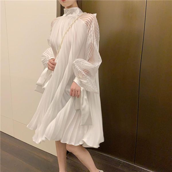 casual dresses fashion loose pleated white women plus size woman female chic cute dress, Black;gray
casual dresses fashion loose pleated white women plus size woman female chic cute dress, Black;gray