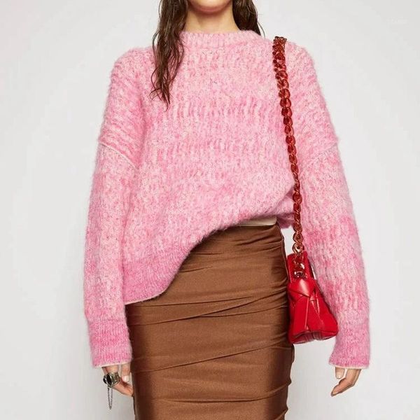 early autumn fashion wild fresh and sweet lady style mixed color round neck long sleeve knitted sweater women women's sweaters, White;black
early autumn fashion wild fresh and sweet lady style mixed color round neck long sleeve knitted sweater women women's sweaters, White;black