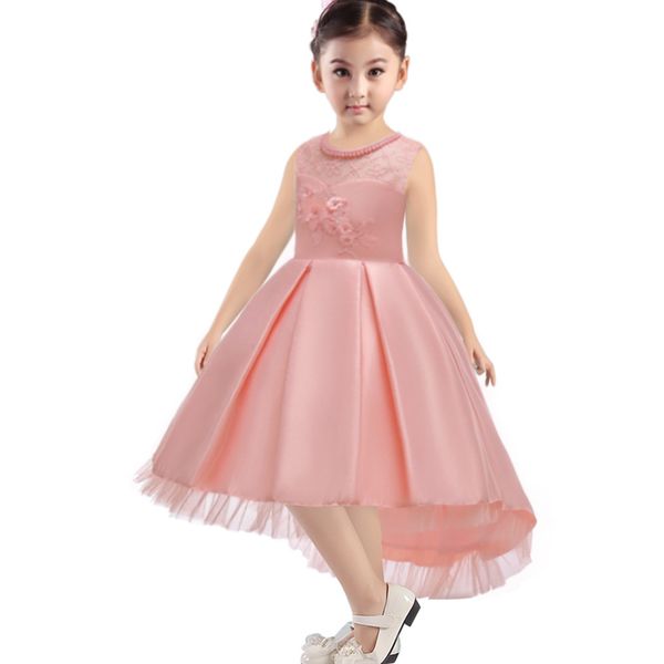 premium 70% off popular children's dress tailed satin pink princess dress middle-aged stage performance, White
premium 70% off popular children's dress tailed satin pink princess dress middle-aged stage performance, White