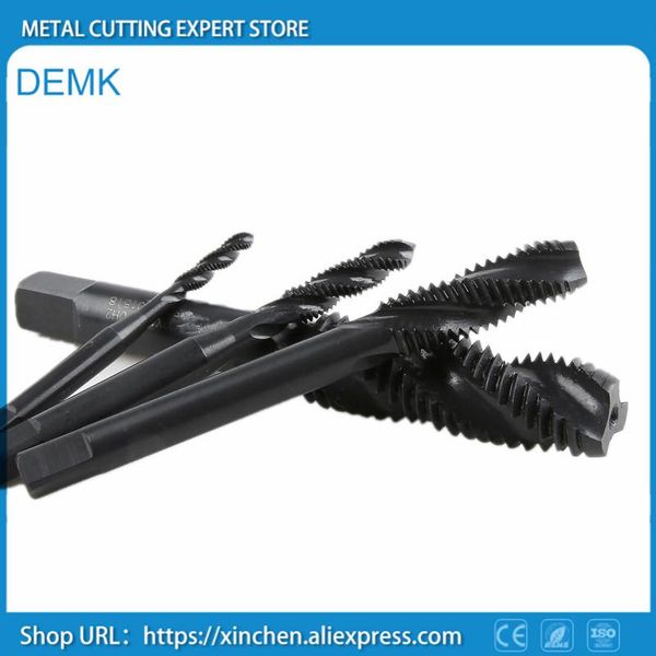 hand tools taps hss nitriding black spiral high performance thread tapping steel stainless processing 10pcs
hand tools taps hss nitriding black spiral high performance thread tapping steel stainless processing 10pcs