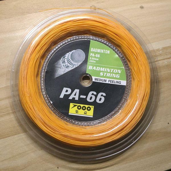 roll 200m pa-66 quality badminton racket strings 0.66mm max tension 32lbs sets
roll 200m pa-66 quality badminton racket strings 0.66mm max tension 32lbs sets