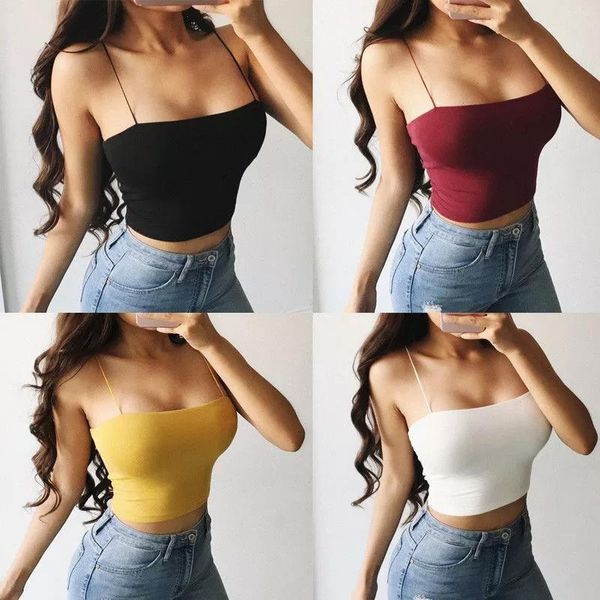 female crop sports bras sleeveless straps tank solid fitness lady camis casual white black 7 color s-l gym clothing
female crop sports bras sleeveless straps tank solid fitness lady camis casual white black 7 color s-l gym clothing