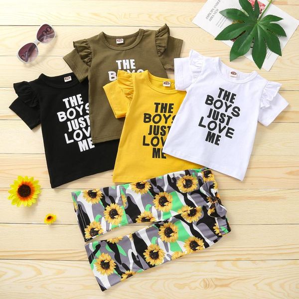 clothing sets summer baby girl clothes set toddler kids outfit letter +sunflowers floral camouflage pants ropa bebes, White
clothing sets summer baby girl clothes set toddler kids outfit letter +sunflowers floral camouflage pants ropa bebes, White