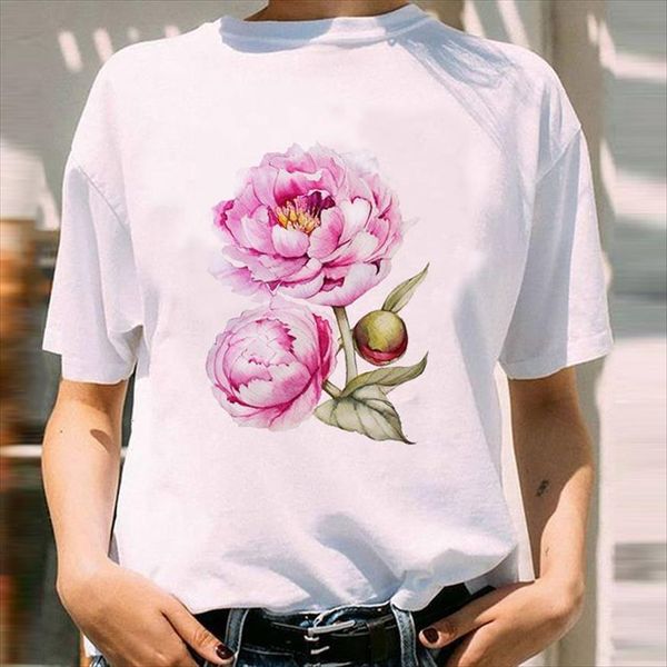 graphic floral flower cute womens t shirts 90s happy valentines day fashion print female clothes tees, White
graphic floral flower cute womens t shirts 90s happy valentines day fashion print female clothes tees, White