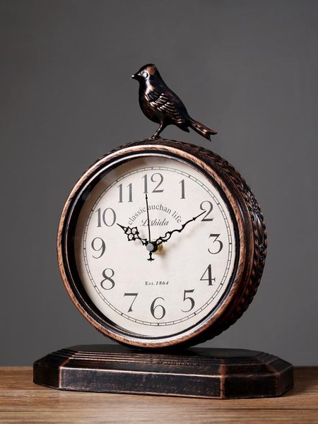 desk & table clocks retro fashion clock metal simple living room small old deskantique office decor masa saati home by50dc
desk & table clocks retro fashion clock metal simple living room small old deskantique office decor masa saati home by50dc