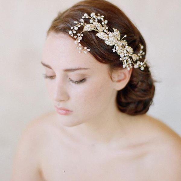 bridal hair combs baroque gold leaf rhinestone pearl sticks wedding accessories bride crown tiaras clips & barrettes, Golden;silver
bridal hair combs baroque gold leaf rhinestone pearl sticks wedding accessories bride crown tiaras clips & barrettes, Golden;silver