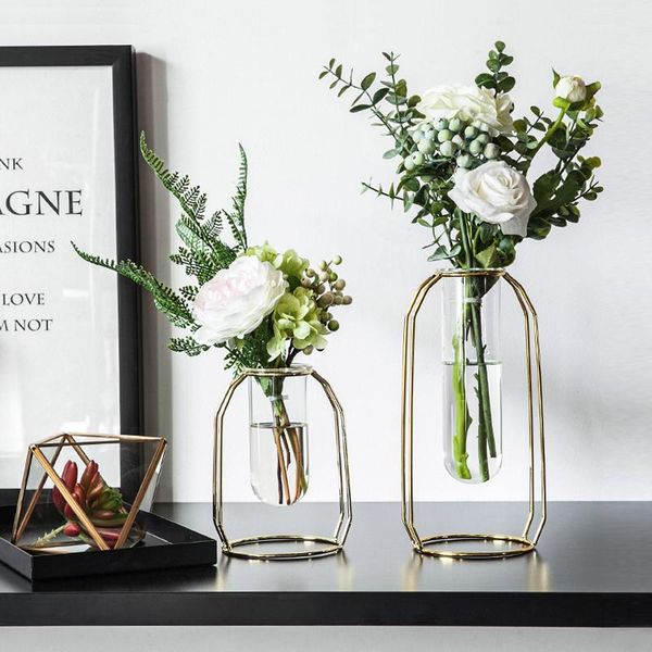 vases for flowers transparent hydroponic glass vase gold home decoration accessories modern nordic living room
vases for flowers transparent hydroponic glass vase gold home decoration accessories modern nordic living room
