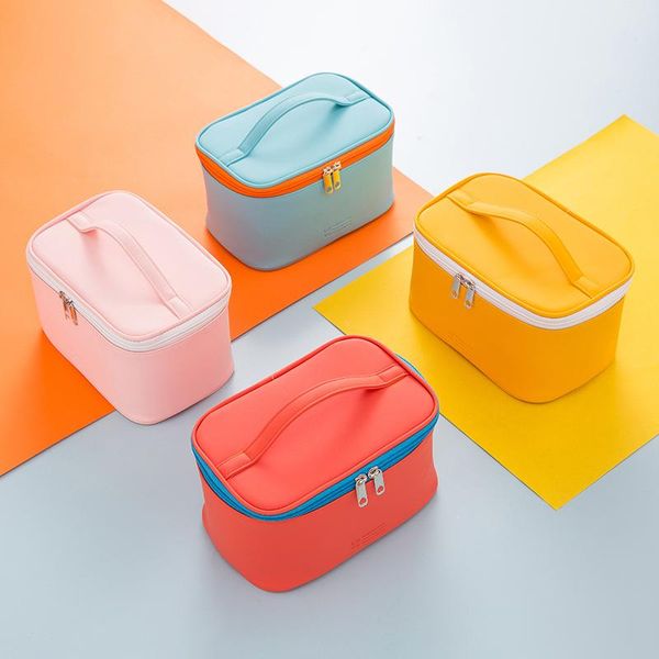 storage bags makeup portable travel cosmetic bag waterproof organizer multifunction case with double zipper for women vc
storage bags makeup portable travel cosmetic bag waterproof organizer multifunction case with double zipper for women vc