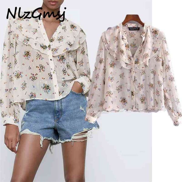 blouse women fashion summer elegant long sleeve print ruffle chiffon female shirt chic 03 210628, White
blouse women fashion summer elegant long sleeve print ruffle chiffon female shirt chic 03 210628, White