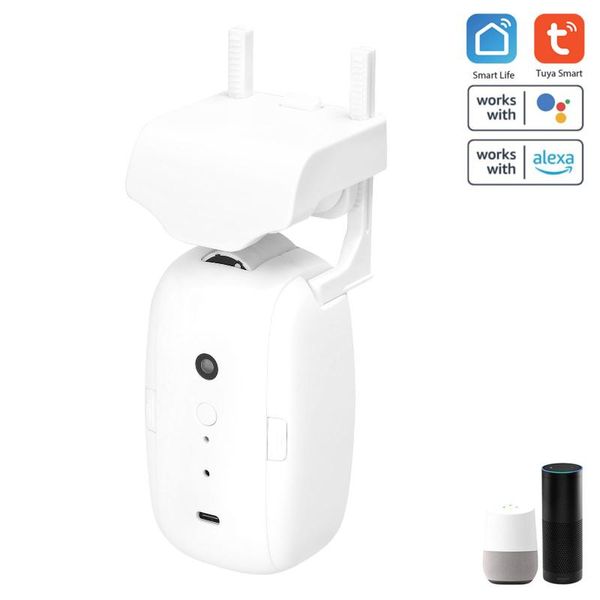 smart home control 1pc tuya electric curtain motor bt voice switch robot app timer setup opener for t-rail/u-rail/roman rod
smart home control 1pc tuya electric curtain motor bt voice switch robot app timer setup opener for t-rail/u-rail/roman rod