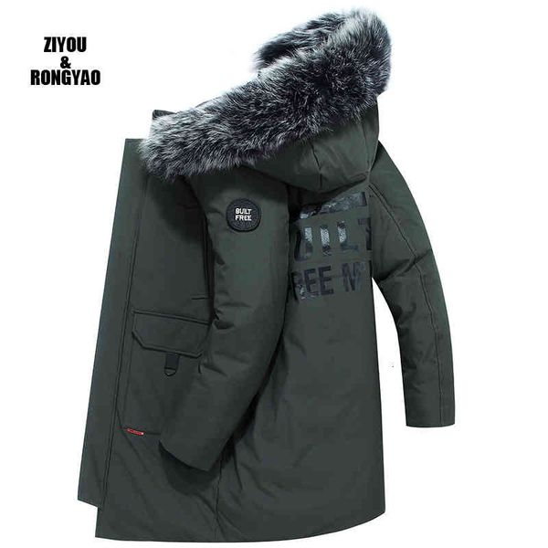 fashion men's new down jacket trend loose young man casual coat jacket with big fur collar large size, Black
fashion men's new down jacket trend loose young man casual coat jacket with big fur collar large size, Black