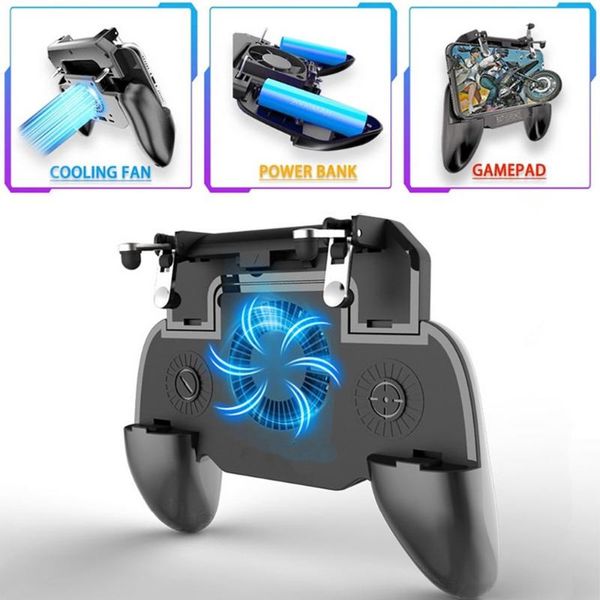 game controllers & joysticks for pubg controller gamepad mobile trigger l1r1 shooter joystick pad phone holder cooler fan with 2000/4000mah
game controllers & joysticks for pubg controller gamepad mobile trigger l1r1 shooter joystick pad phone holder cooler fan with 2000/4000mah