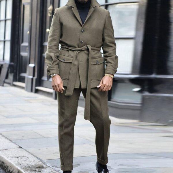 men's trench coats fashion men woolen coat 2021 autumn single breasted cold resistance mid-long lapel wool windbreaker mens, Tan;black
men's trench coats fashion men woolen coat 2021 autumn single breasted cold resistance mid-long lapel wool windbreaker mens, Tan;black