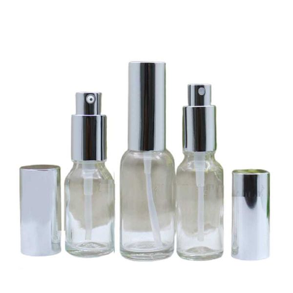storage bottles & jars empty clear glass spray lotion pump botlte silver lid essential oil vials cosmetic packaging 5ml 10ml 15ml 20ml 30ml
storage bottles & jars empty clear glass spray lotion pump botlte silver lid essential oil vials cosmetic packaging 5ml 10ml 15ml 20ml 30ml