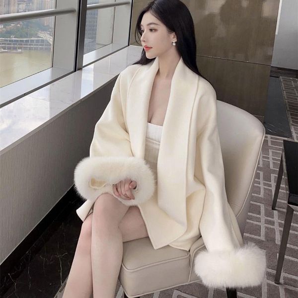 korean temperament ladies fashion casual long-sleeved coat women fall/winter 2021 french retro woolen trend women's wool & blends, Black
korean temperament ladies fashion casual long-sleeved coat women fall/winter 2021 french retro woolen trend women's wool & blends, Black