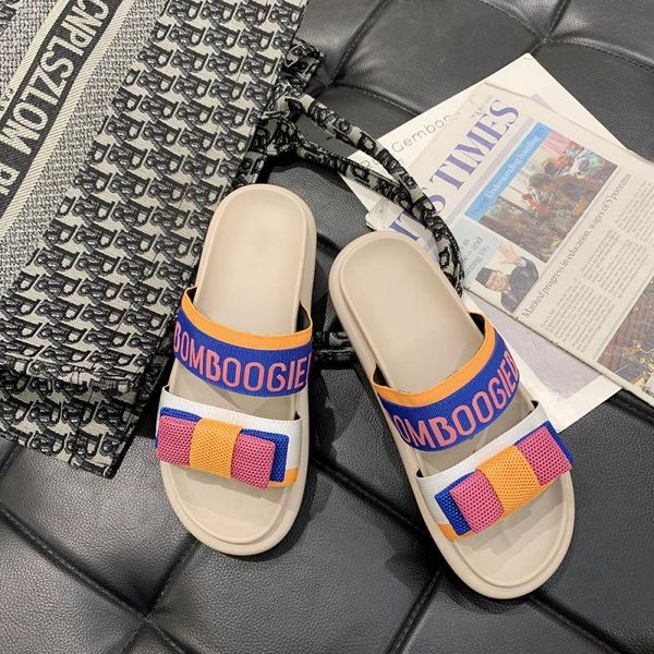 indoor slippers summer for women mixed colors sandals woman 2021 platform house flat heels chaussure femme, Black
indoor slippers summer for women mixed colors sandals woman 2021 platform house flat heels chaussure femme, Black