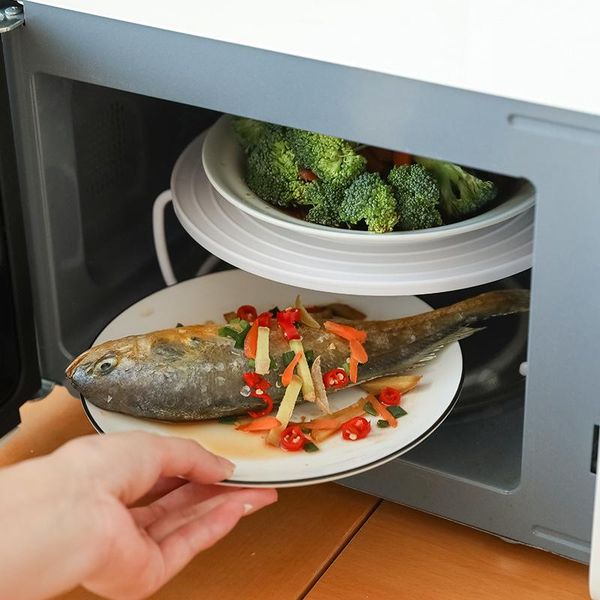 microwave oven heating layered steaming rack folding kitchen storage multi-functional cooking stand accessories & organization
microwave oven heating layered steaming rack folding kitchen storage multi-functional cooking stand accessories & organization