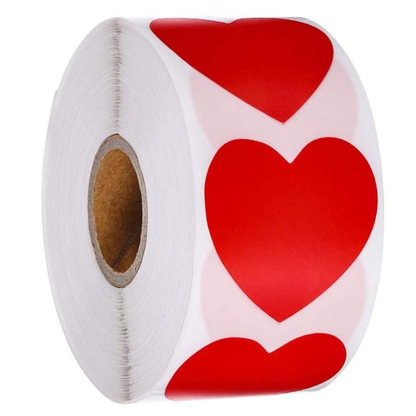 gift wrap 500pcs/roll love heart shaped label sticker scrapbooking packaging seal birthday party wedding supply stationery
gift wrap 500pcs/roll love heart shaped label sticker scrapbooking packaging seal birthday party wedding supply stationery
