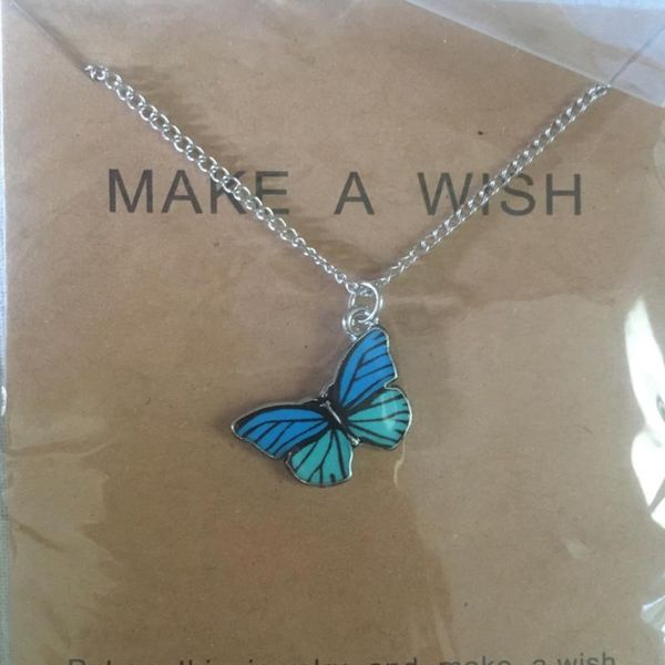 pendant necklaces cute butterfly necklace for fashion women gold color statement jewelry festival gifts multicolor choose, Silver
pendant necklaces cute butterfly necklace for fashion women gold color statement jewelry festival gifts multicolor choose, Silver