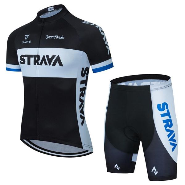 latest strava summer cycling jersey, team bicycle suits for men, quick-drying, short sleeves bike clothing, breathable racing sets, Black;blue
latest strava summer cycling jersey, team bicycle suits for men, quick-drying, short sleeves bike clothing, breathable racing sets, Black;blue