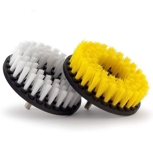 car sponge 2 piece, soft & medium drill brush- power scrubbing brush attachment for cleaning showers, tubs, bathrooms, tile, grout, c
car sponge 2 piece, soft & medium drill brush- power scrubbing brush attachment for cleaning showers, tubs, bathrooms, tile, grout, c