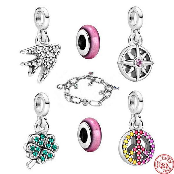new 925 sterling silver my love starfish flamingo pendant charm fit original pandora me bracelet diy bead jewelry for women, Black
new 925 sterling silver my love starfish flamingo pendant charm fit original pandora me bracelet diy bead jewelry for women, Black