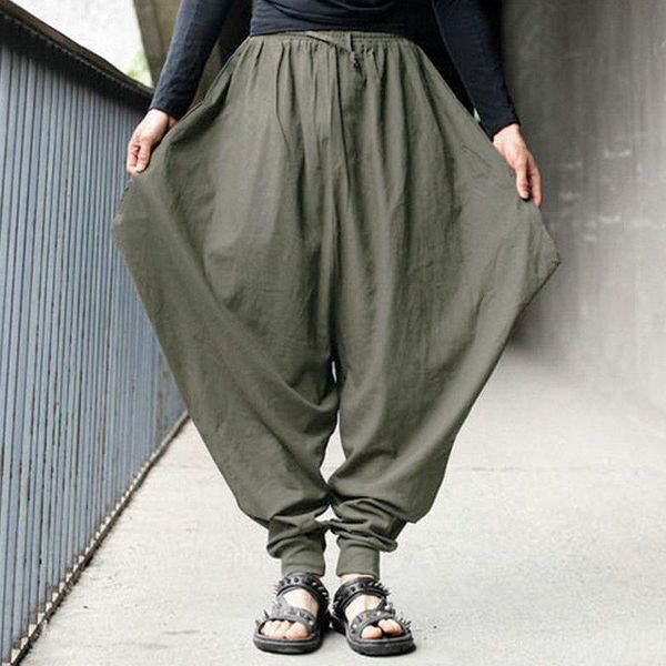 men's pants 2021 men harem fashion solid streetwear loose wide leg homme causal pockets hip hop joggers trousers male plus size, Black
men's pants 2021 men harem fashion solid streetwear loose wide leg homme causal pockets hip hop joggers trousers male plus size, Black