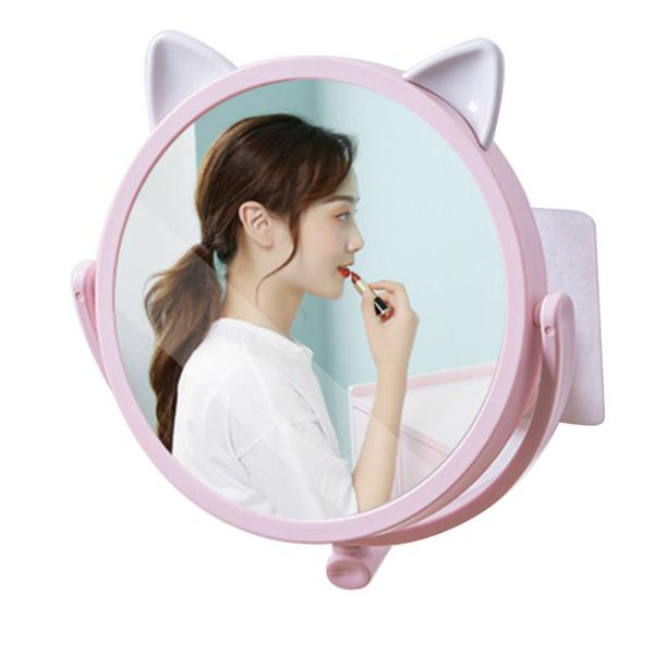 mirrors wall mount makeup mirror, cat ear rotating bathroom bedroom mirror round, 5.7 inch, pink / white
mirrors wall mount makeup mirror, cat ear rotating bathroom bedroom mirror round, 5.7 inch, pink / white