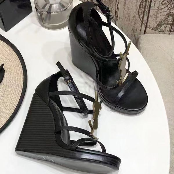 yysl women designer sandals cassandra wedge espadrilles with black in leather .5 cm high heels with adjustable buckle wedding dress lady s
yysl women designer sandals cassandra wedge espadrilles with black in leather .5 cm high heels with adjustable buckle wedding dress lady s