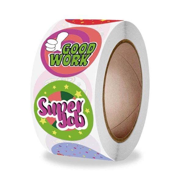 500pcs well done stickers handmade round seal labels for teacher reward 54dc gift wrap
500pcs well done stickers handmade round seal labels for teacher reward 54dc gift wrap