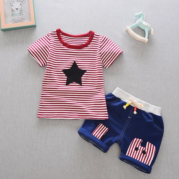 childrens clothes striped t shirt shorts 2 pcs clothing sets for kids baby boys girls casual cotton suit, White
childrens clothes striped t shirt shorts 2 pcs clothing sets for kids baby boys girls casual cotton suit, White