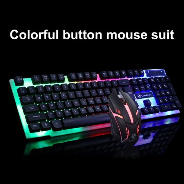 keyboard mouse combos colorful light home office wired + 1200dpi gaming set computer accessories
keyboard mouse combos colorful light home office wired + 1200dpi gaming set computer accessories