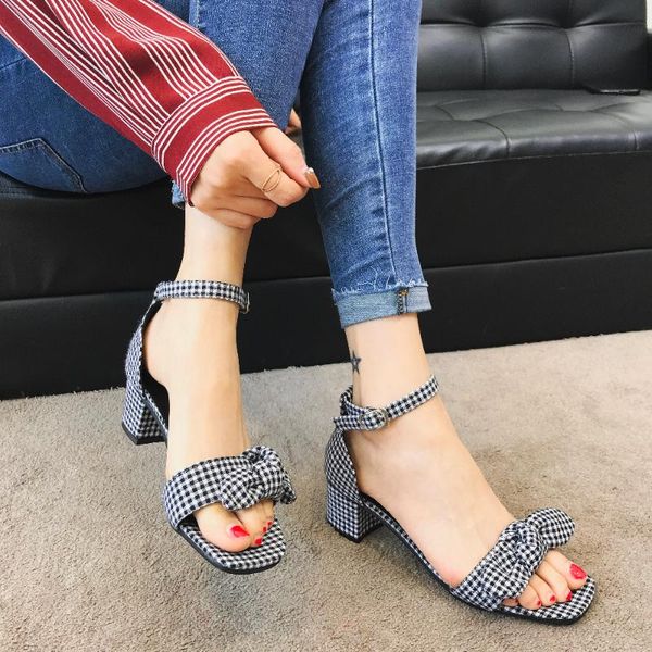 dress shoes thick heel sandals women 2021 summer comfortable bowtie med heels open toe fashion pumps woman casual sandalias mujer m147, Black
dress shoes thick heel sandals women 2021 summer comfortable bowtie med heels open toe fashion pumps woman casual sandalias mujer m147, Black