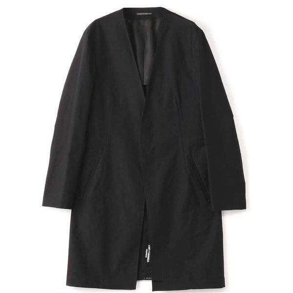 men's trench coats urban youth fashion trend yamamoto collarless bust jacket coat, Tan;black
men's trench coats urban youth fashion trend yamamoto collarless bust jacket coat, Tan;black