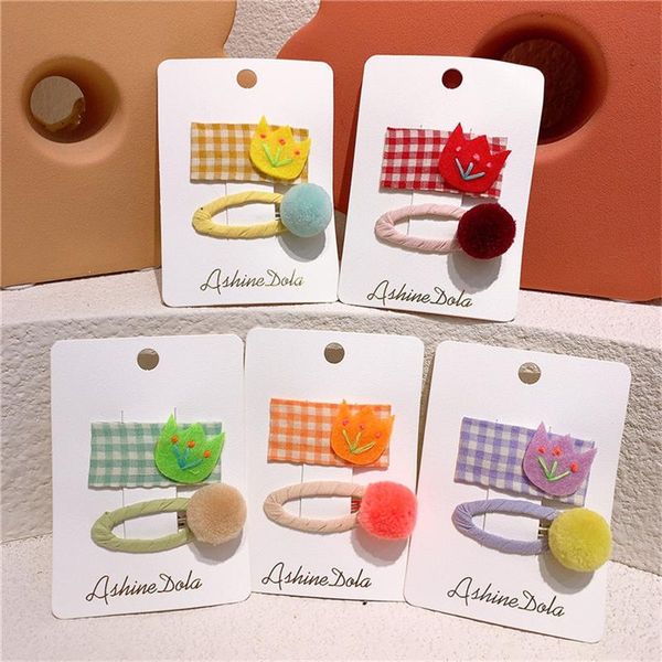 hair accessories korean style girl plaid fabric hairpin flower bb clip baby plush ball headdress for women fashion, Slivery;white
hair accessories korean style girl plaid fabric hairpin flower bb clip baby plush ball headdress for women fashion, Slivery;white