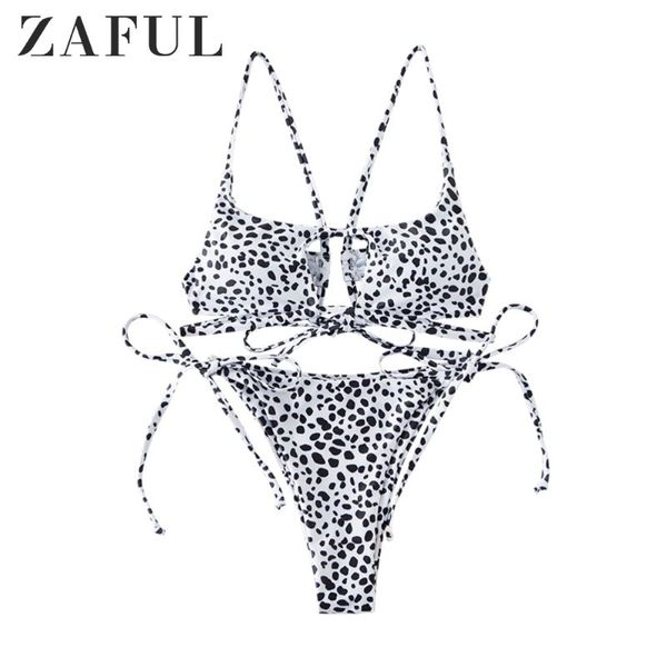 jessica howell x dalmatian snake print tie cutout bikini swimsuit animal cut out removable padded women's swimwear, White;black
jessica howell x dalmatian snake print tie cutout bikini swimsuit animal cut out removable padded women's swimwear, White;black