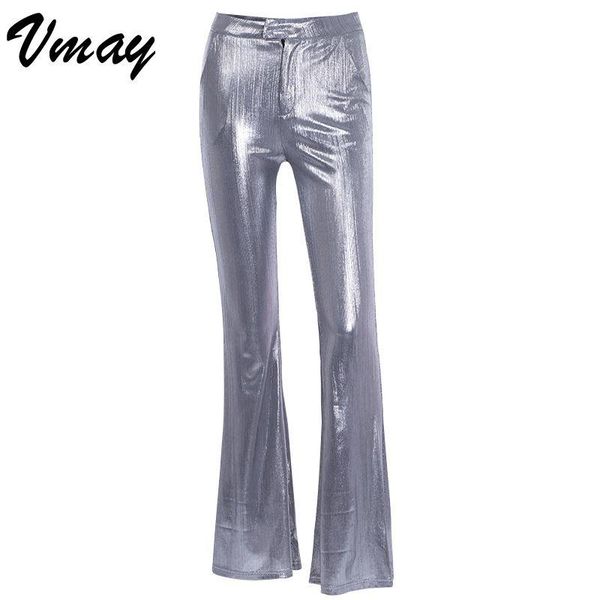 women's pants & capris vmay trousers silver gilded zipper ol commute loose high waist casual wild wide leg 2021 england style, Black;white
women's pants & capris vmay trousers silver gilded zipper ol commute loose high waist casual wild wide leg 2021 england style, Black;white
