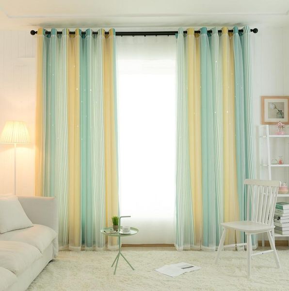 curtain & drapes nordic style curtains for bedroom color stripe hollow star high precision printed living room
curtain & drapes nordic style curtains for bedroom color stripe hollow star high precision printed living room