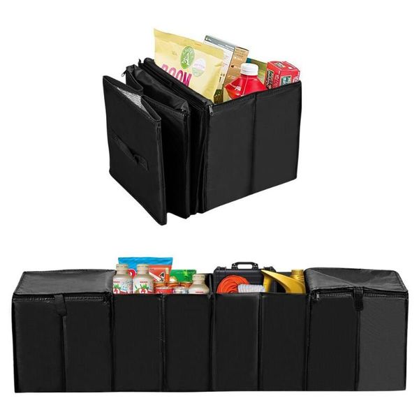 car organizer trunk storage bag large-capacity foldable box with 4 compartments cooler warmer finishing
car organizer trunk storage bag large-capacity foldable box with 4 compartments cooler warmer finishing