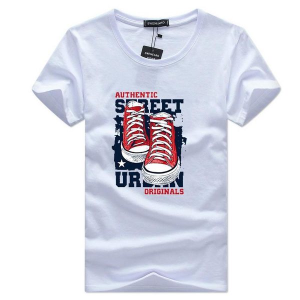 summer shoes printed t-shirt men's casual o-neck short-sleeved brand hip-hop men t-shirts, White;black
summer shoes printed t-shirt men's casual o-neck short-sleeved brand hip-hop men t-shirts, White;black