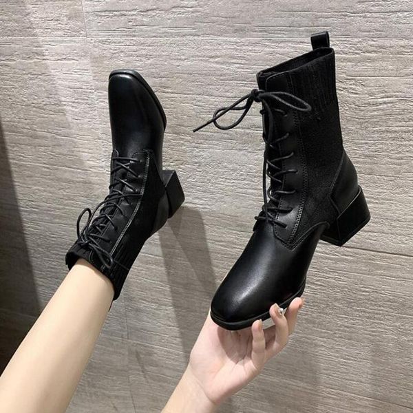 boots ankle women shoes woman fashion high-heeled 2021 autumn short square toe pu d471, Black
boots ankle women shoes woman fashion high-heeled 2021 autumn short square toe pu d471, Black
