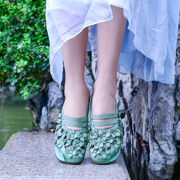 slippers 2021 women summer genuine leather low flat heel shoes female sandals handmade flower slides 2022-36, Black
slippers 2021 women summer genuine leather low flat heel shoes female sandals handmade flower slides 2022-36, Black