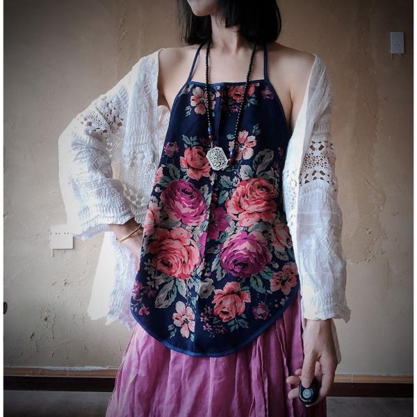 women's tanks & camis women chinese style printed ladies retro print female sleeveless 2021 summer, White
women's tanks & camis women chinese style printed ladies retro print female sleeveless 2021 summer, White