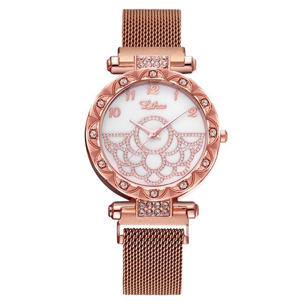 wristwatches women gold magnetic belt watches luxury female clock quartz wristwatch fashion casual ladies watch relogio feminino, Slivery;brown
wristwatches women gold magnetic belt watches luxury female clock quartz wristwatch fashion casual ladies watch relogio feminino, Slivery;brown