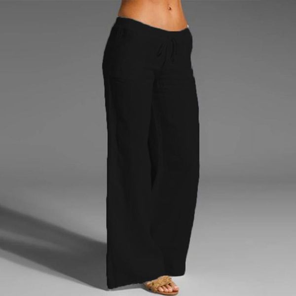 women's pants & capris 2021 plus size women casual solid cotton linen elastic waist drawstring long wide leg des pantalons pantalon lar, Black;white
women's pants & capris 2021 plus size women casual solid cotton linen elastic waist drawstring long wide leg des pantalons pantalon lar, Black;white