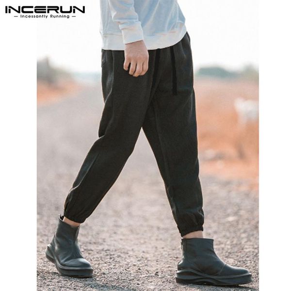 fashion solid color harem pants men drawstring drop crotch trousers man casual baggy loose bottoms streetwear incerun s-5xl men's, Black
fashion solid color harem pants men drawstring drop crotch trousers man casual baggy loose bottoms streetwear incerun s-5xl men's, Black