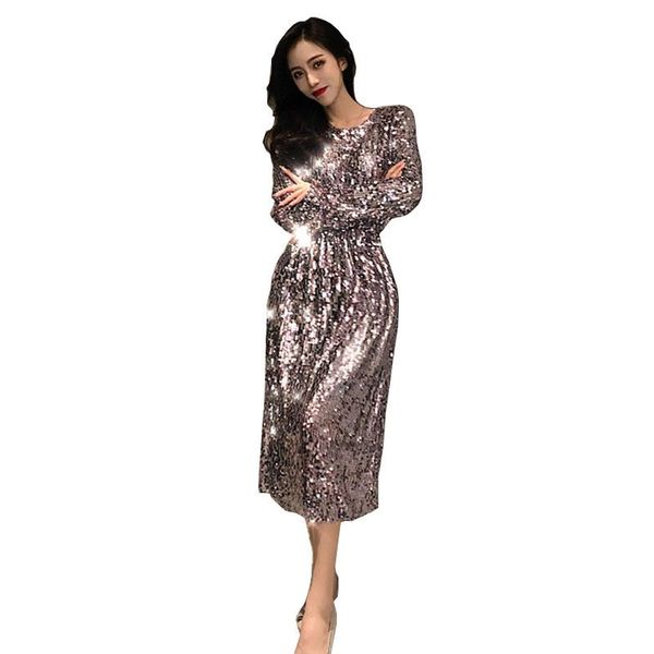 casual dresses fashion women autumn dress stage performance party long-sleeved bottoming bling sequins slim slimming ok986, Black;gray
casual dresses fashion women autumn dress stage performance party long-sleeved bottoming bling sequins slim slimming ok986, Black;gray